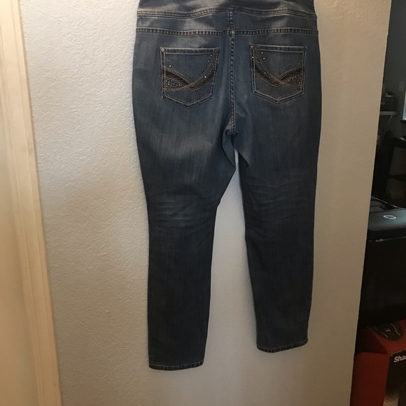 Christopher & Banks size 14 jeans - Picture 5 of 6